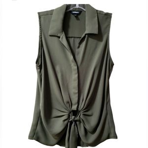 Express button down tank